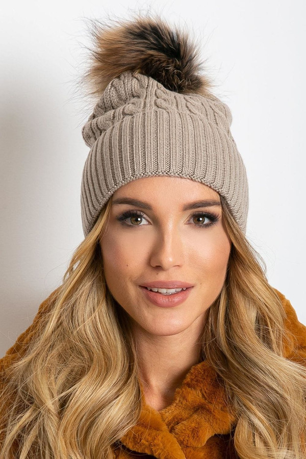 beige - Cap model 208257 AT U704-208257