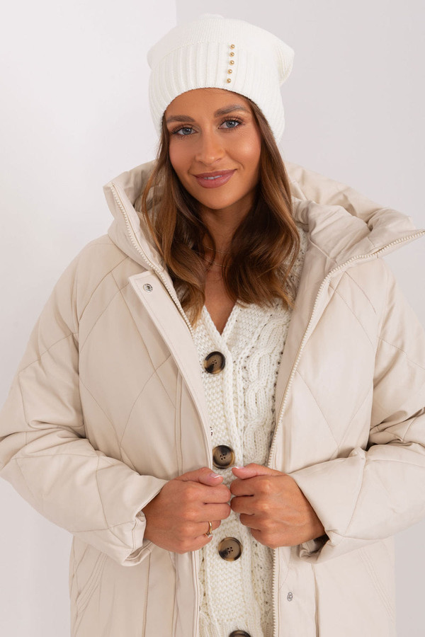 beige - Cap model 187434 Rue Paris U704-187434