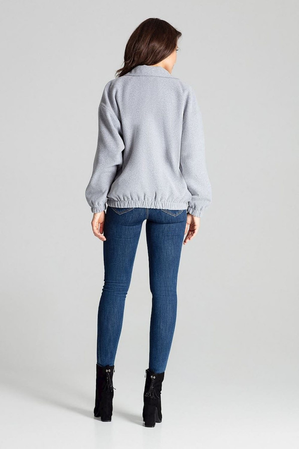 grey - Jacket model 139325 Lenitif U704-139325