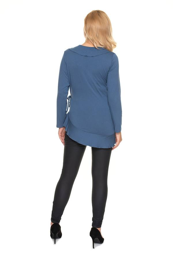 blue - Maternity blouse model 157823 PeeKaBoo U704-157823