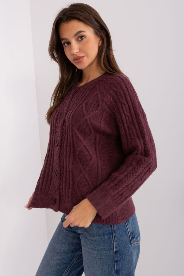 violet - Cardigan model 186815 AT U704-186815