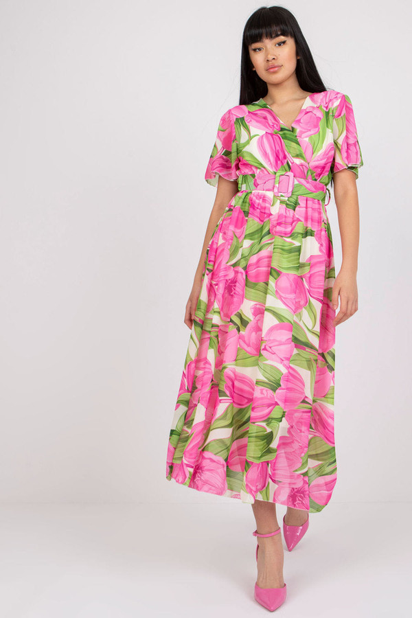 pink - Daydress model 166179 Italy Moda U704-166179