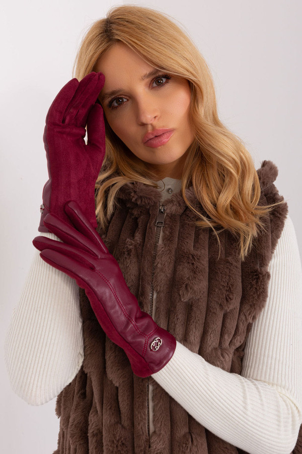 red - Gloves model 190847 AT U704-190847