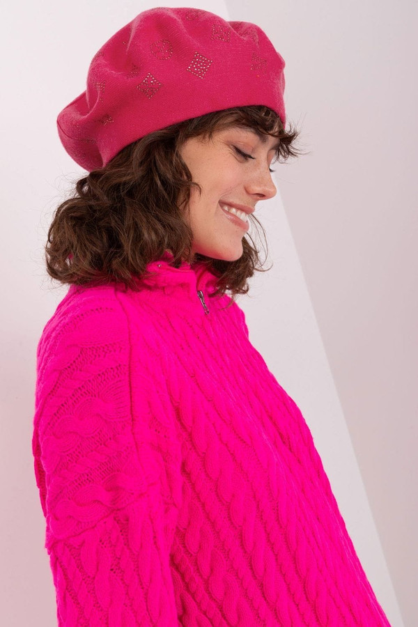 pink - Beret model 191116 AT U704-191116