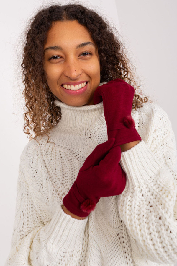 red - Gloves model 191104 AT U704-191104