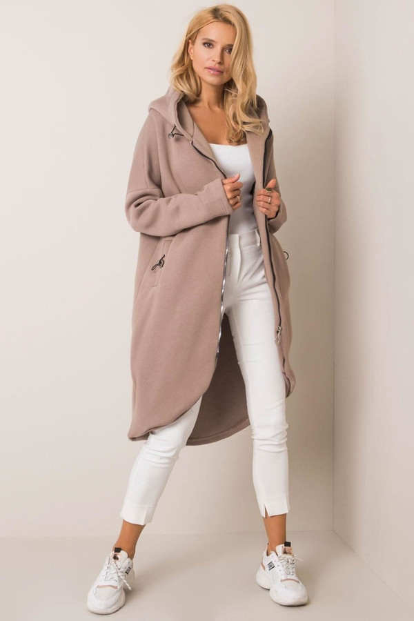 beige - Sweatshirt model 168763 Rue Paris U704-168763