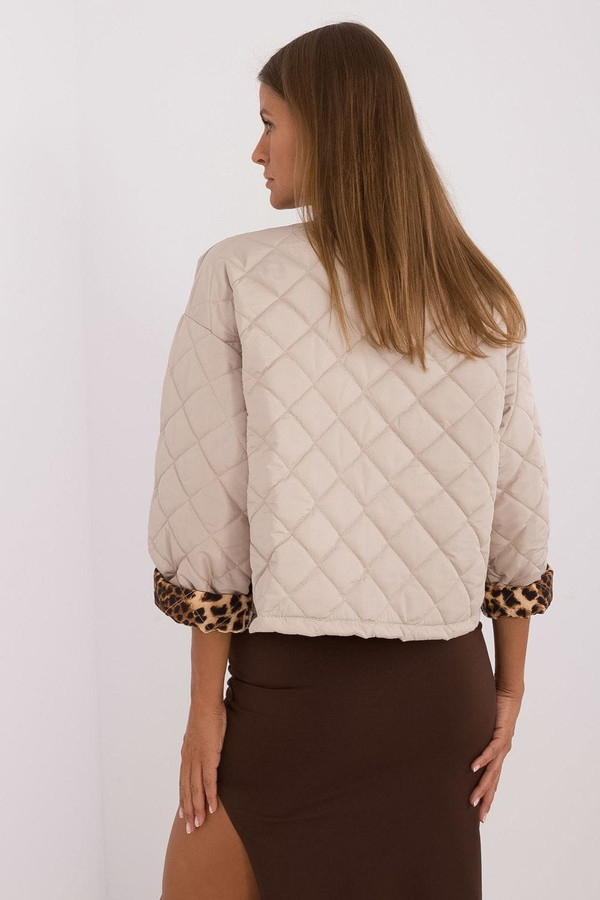 beige - Jacket model 199953 Italy Moda U704-199953