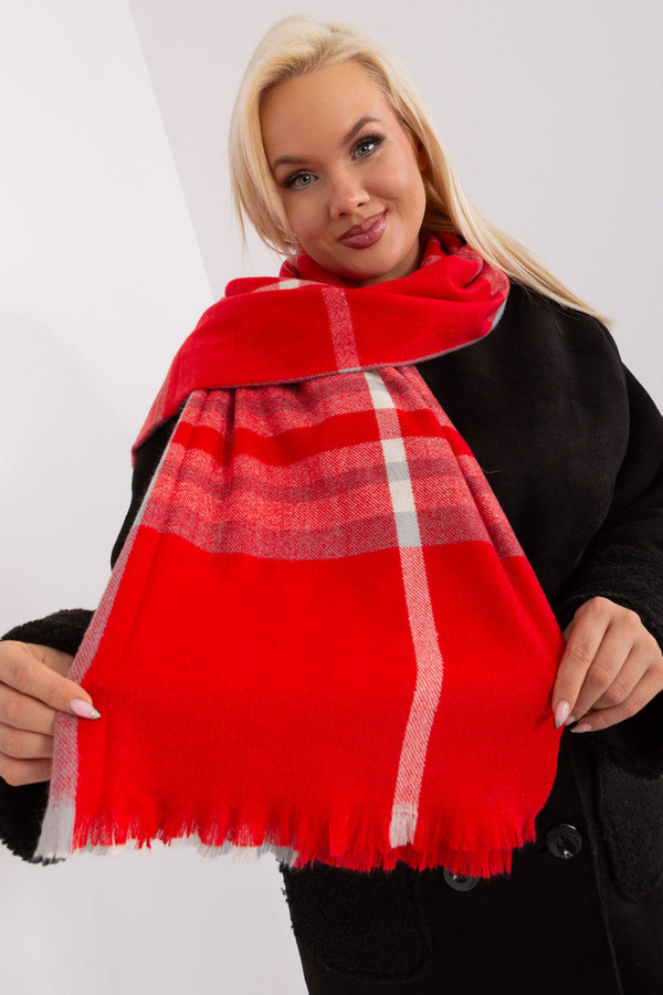 red - Shawl model 190566 AT U704-190566