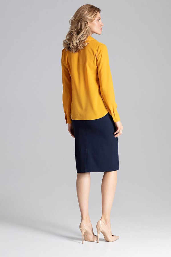 yellow - Blouse model 130147 Figl U704-130147