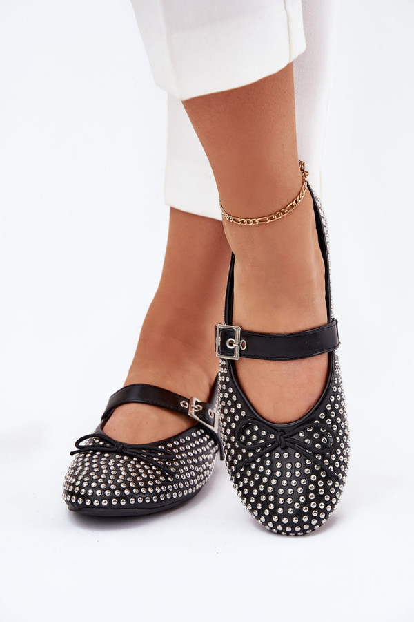 black - Ballet flats model 214114 Step in style U704-214114