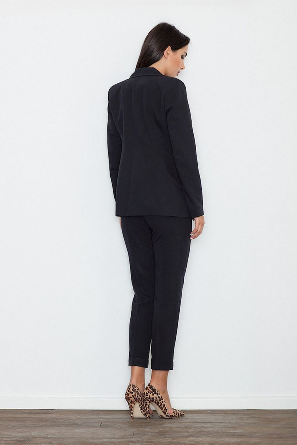 black - Women trousers model 111055 Figl U704-111055