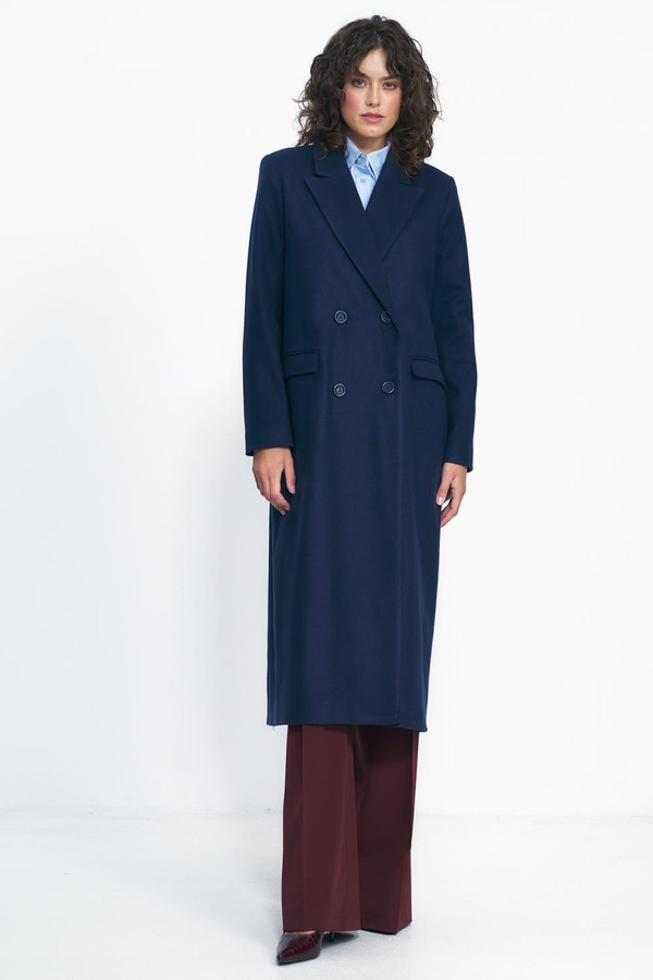 navy blue - Coat model 186121 Nife U704-186121
