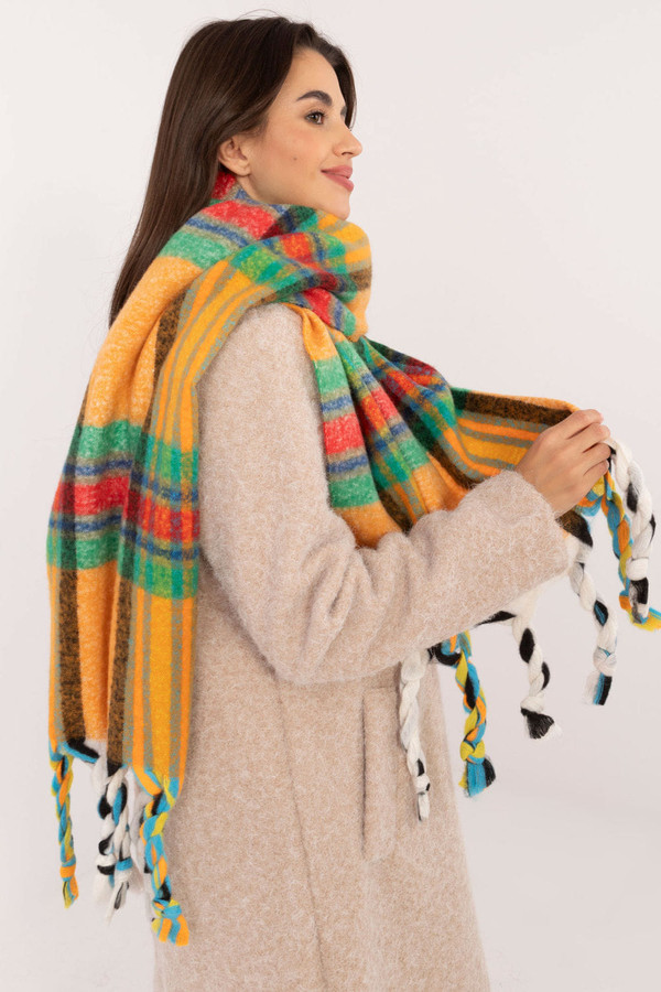 orange - Shawl model 202579 AT U704-202579