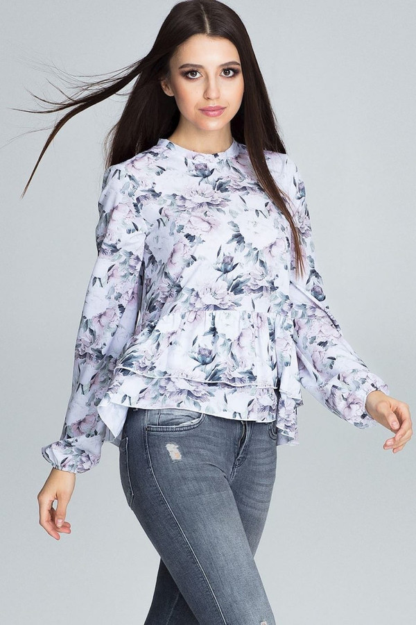 multicolor - Blouse model 116246 Figl U704-116246