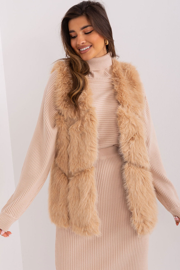 brown - Gilet model 187529 AT U704-187529