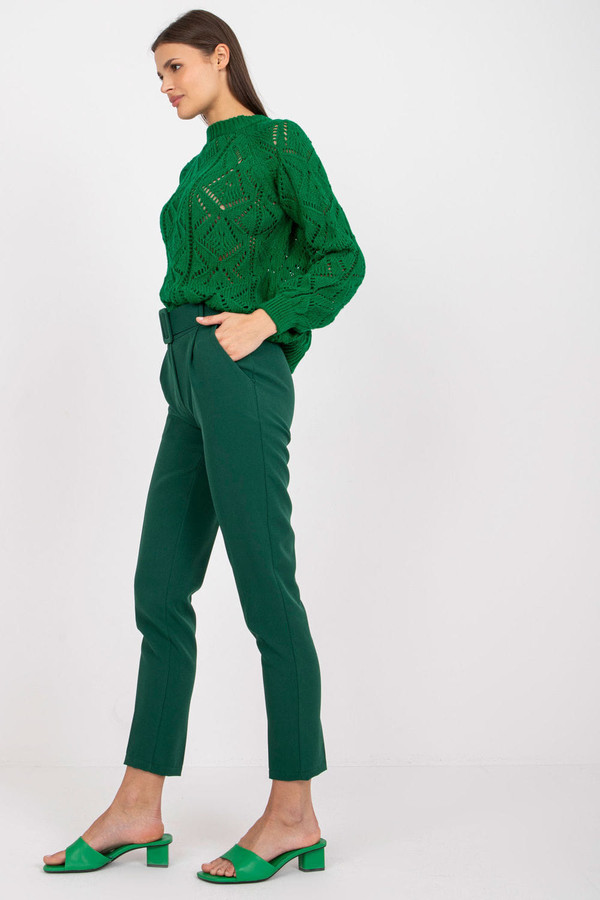 green - Women trousers model 166886 Italy Moda U704-166886