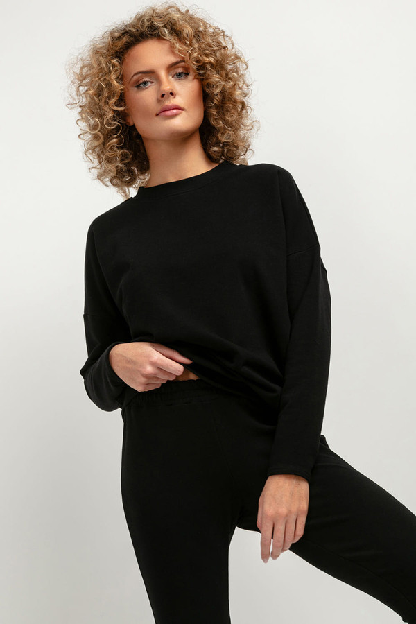 black - Sweatshirt model 183216 Tessita U704-183216