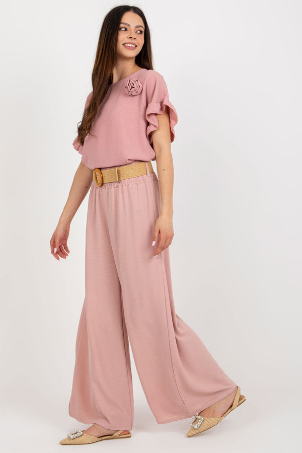 pink - Women trousers model 180204 Italy Moda U704-180204