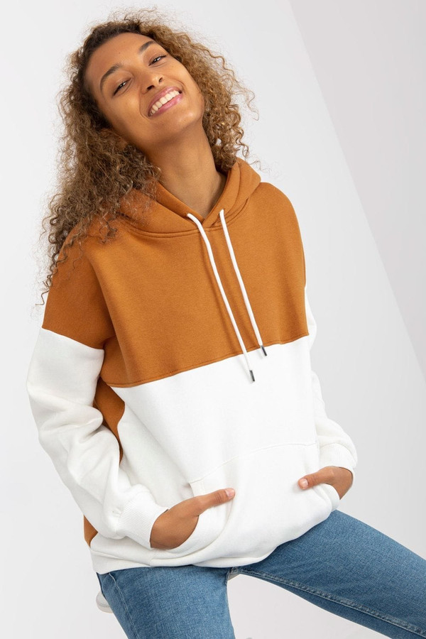 brown - Sweatshirt model 172508 Rue Paris U704-172508