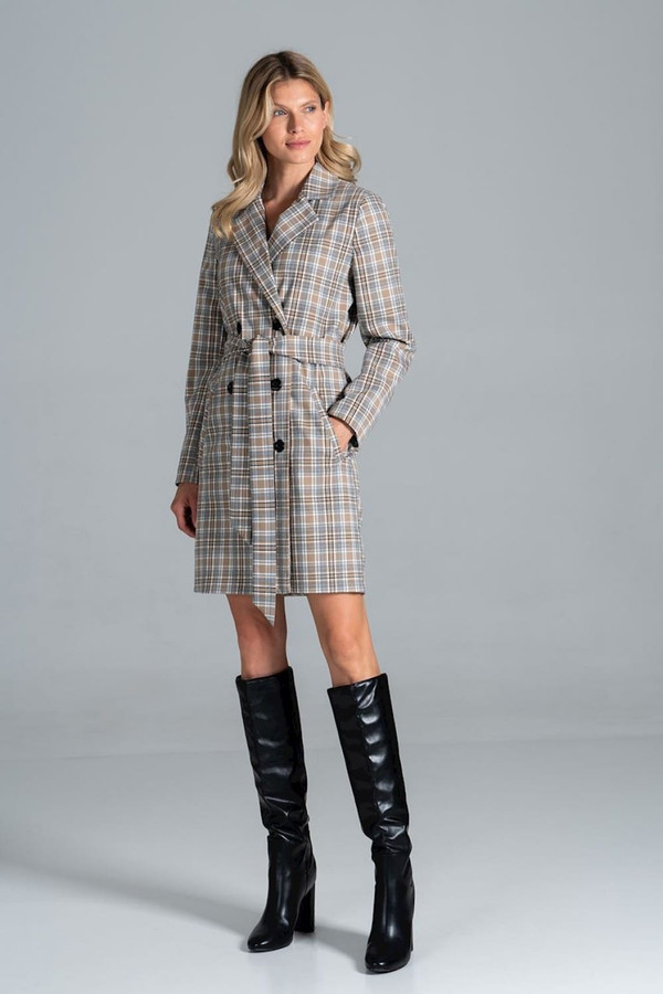multicolor - Coat model 157488 Figl U704-157488