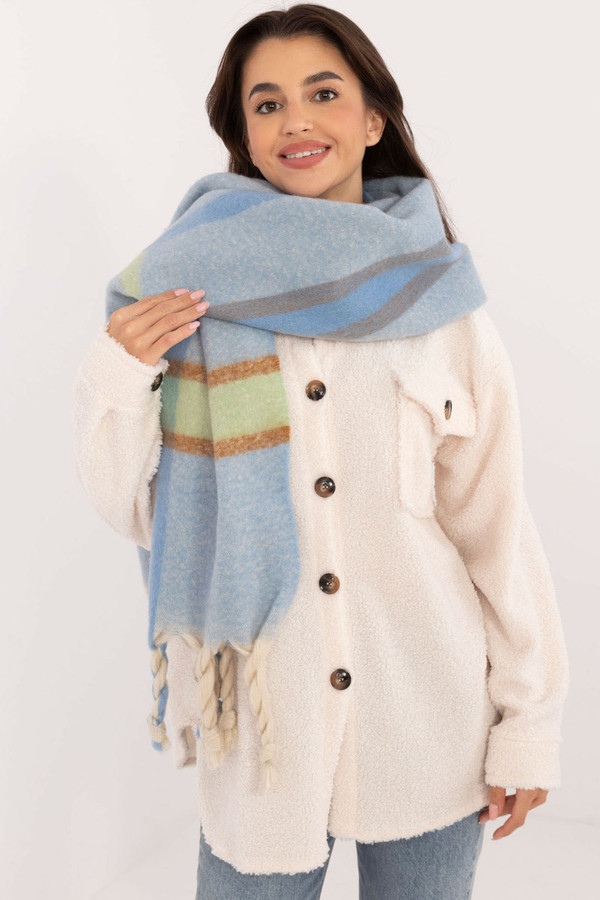 blue - Shawl model 202569 AT U704-202569