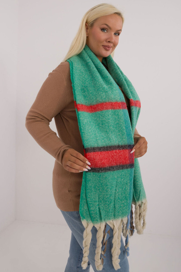 green - Shawl model 200287 AT U704-200287