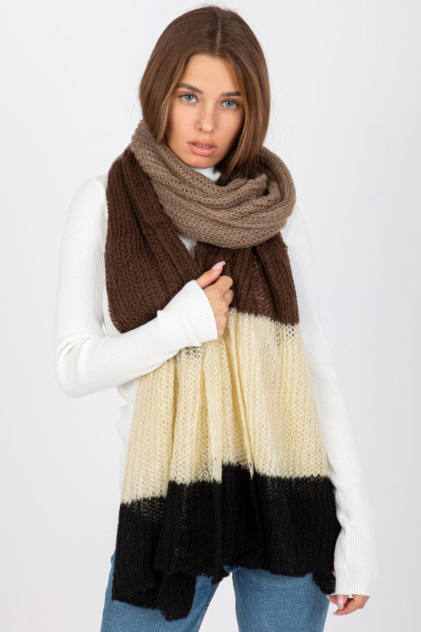 beige - Shawl model 185902 AT U704-185902