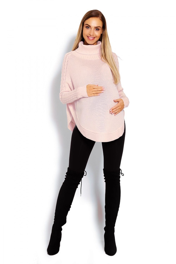 pink - Maternity poncho model 122941 PeeKaBoo U704-122941