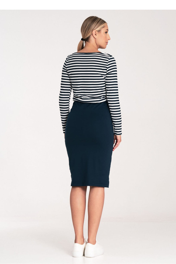 navy blue - Daydress model 203149 Figl U704-203149