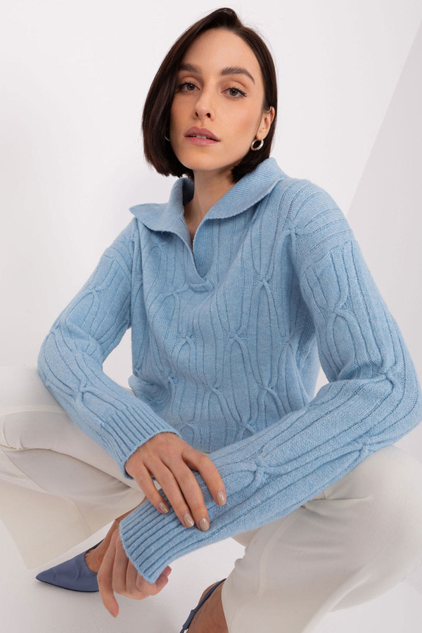 blue - Jumper model 208289 AT U704-208289