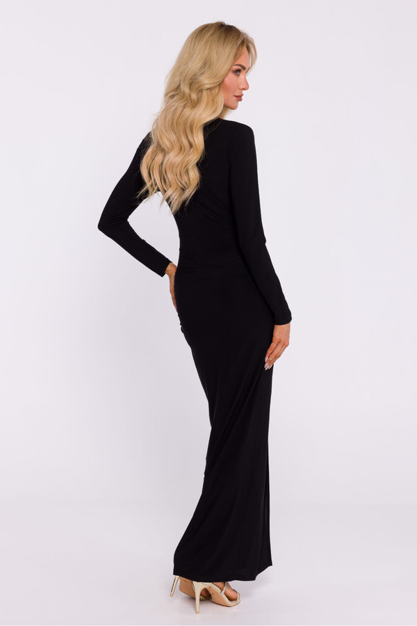 black - Long dress model 201626 Moe U704-201626