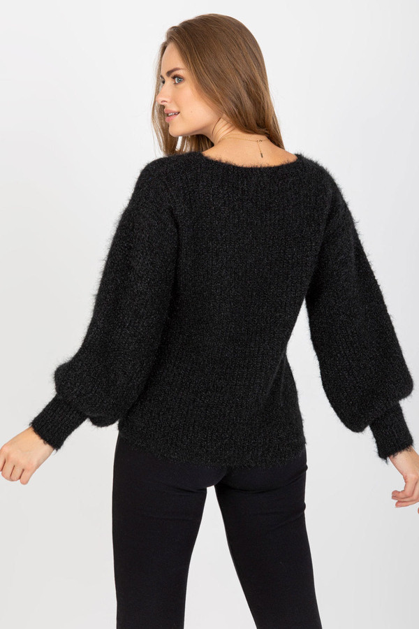 black - Jumper model 170129 Och Bella U704-170129
