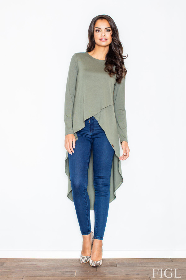 green - Tunic model 47946 Figl U704-47946