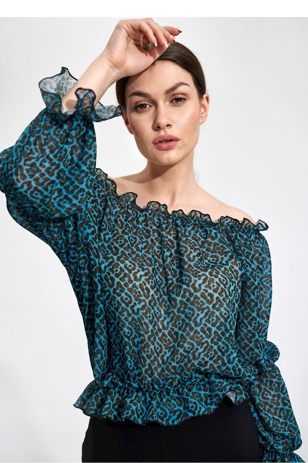 multicolor - Blouse model 167826 Figl U704-167826