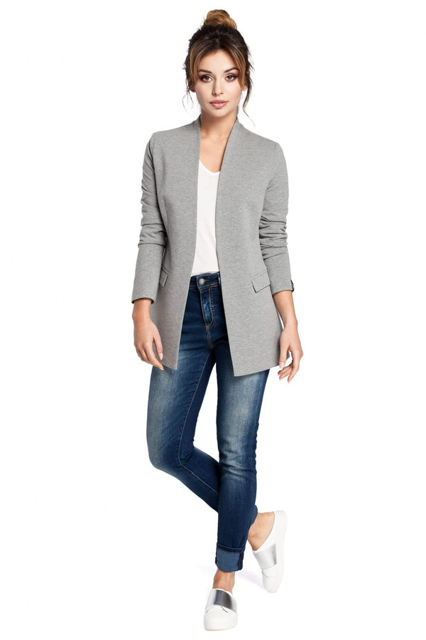 grey - Jacket model 94582 BeWear U704-94582