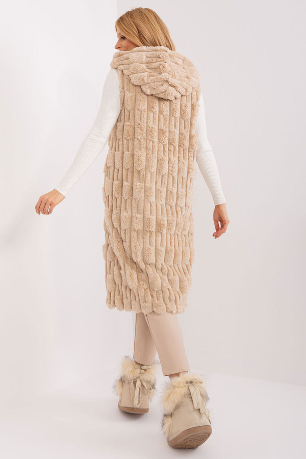 beige - Gilet model 190865 AT U704-190865