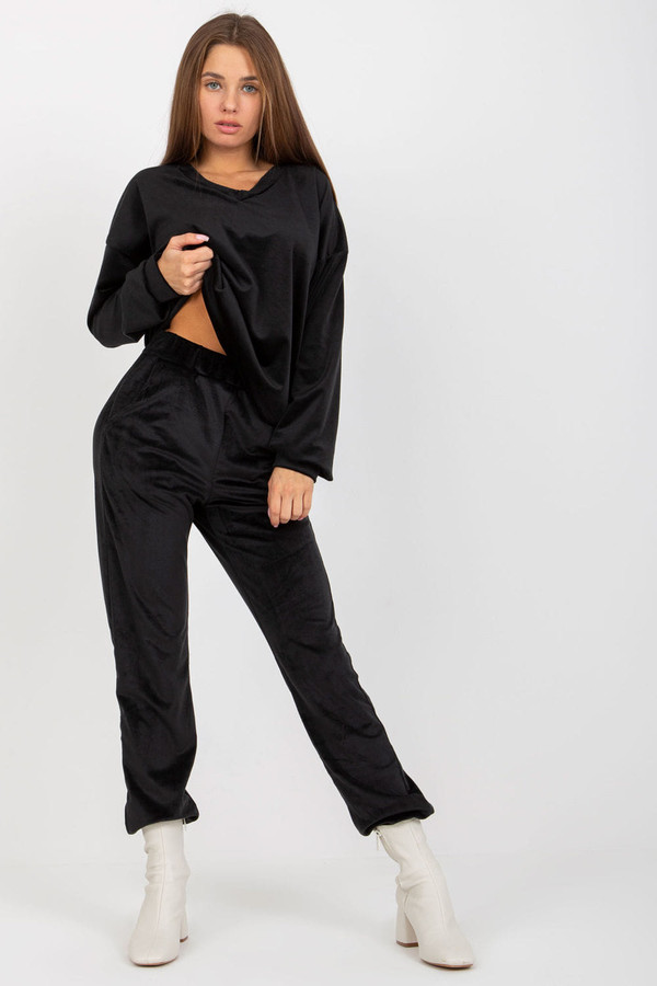 black - Sweatshirt model 174725 Rue Paris U704-174725