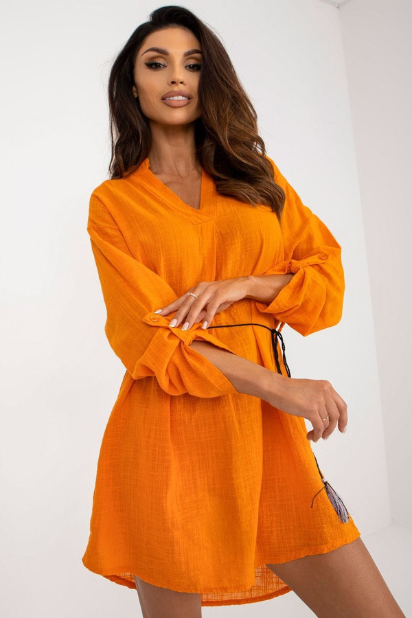 orange - Daydress model 179993 Och Bella U704-179993