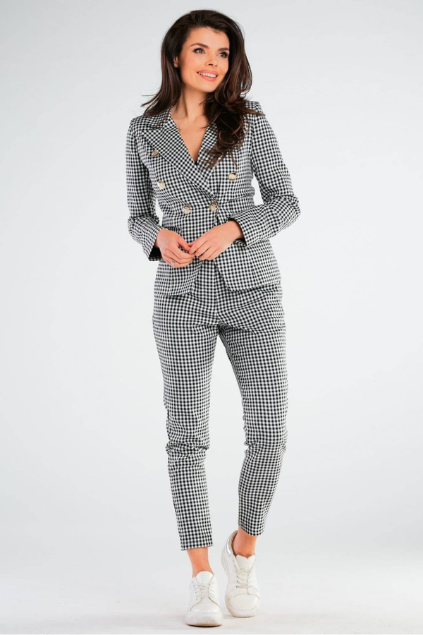 black - Women trousers model 166818 awama U704-166818