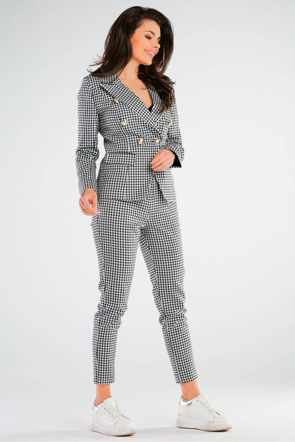 black - Women trousers model 166818 awama U704-166818