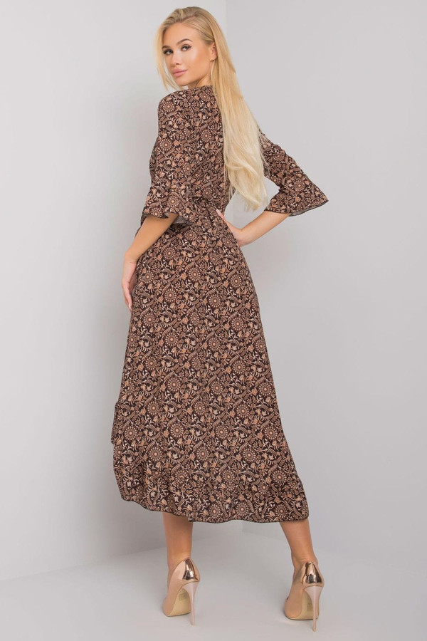 beige - Daydress model 166064 Och Bella U704-166064