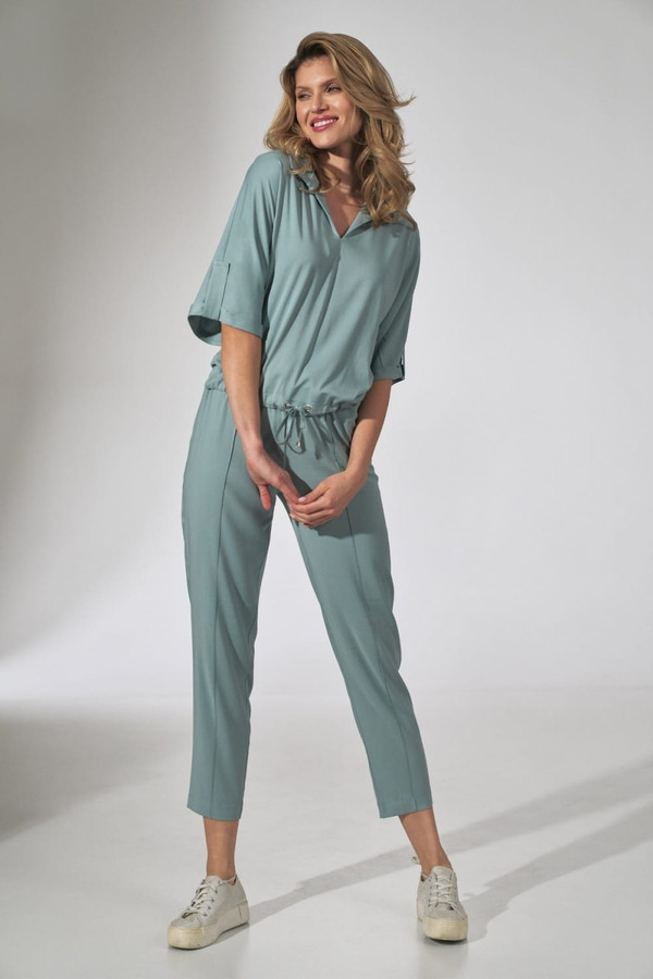 green - Women trousers model 151819 Figl U704-151819