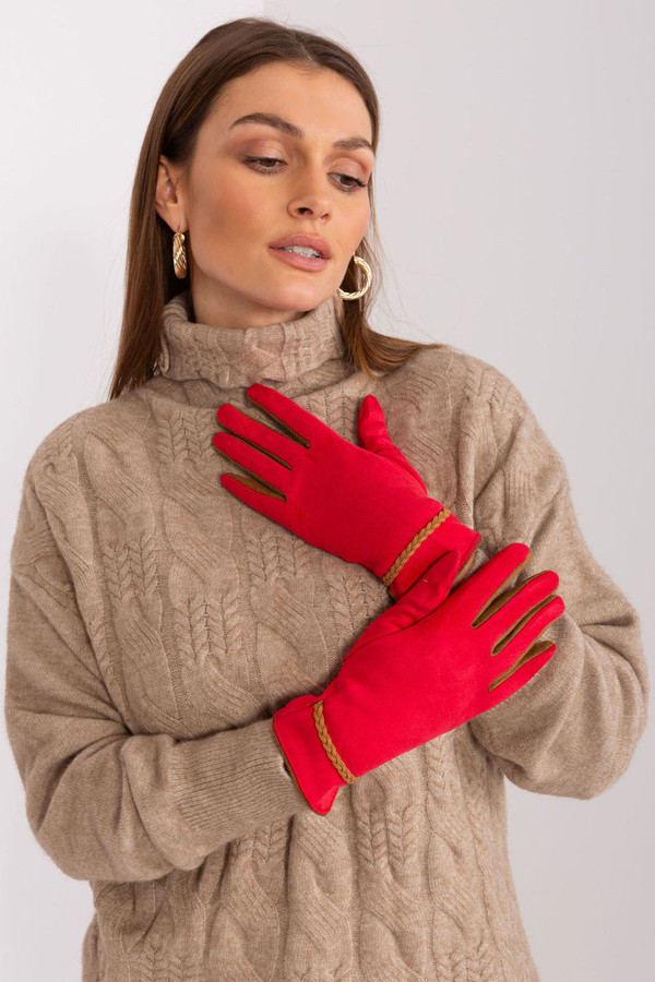 red - Gloves model 189534 AT U704-189534