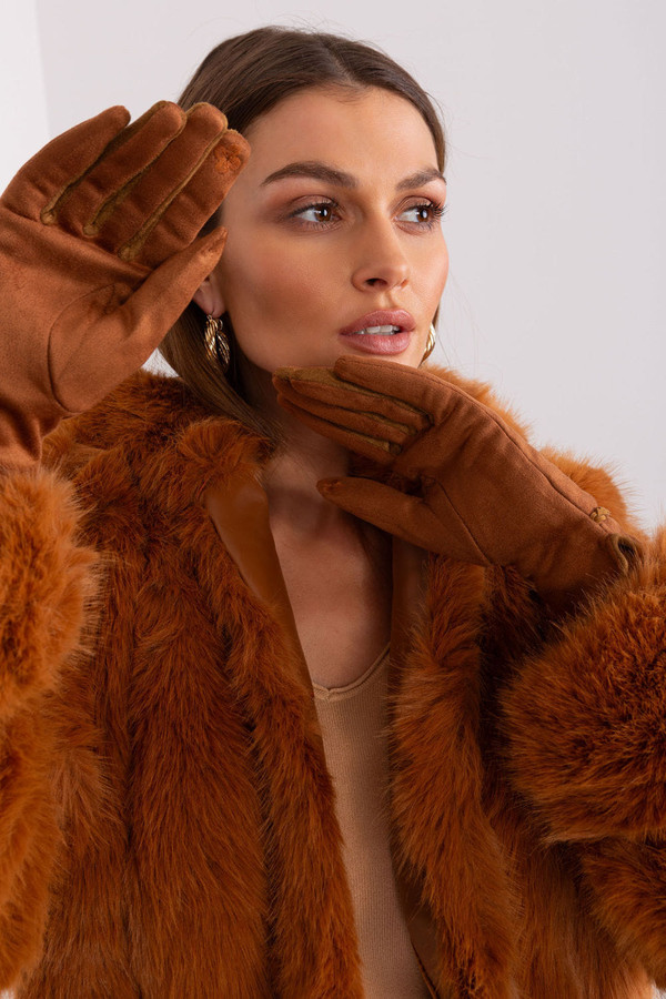 brown - Gloves model 189546 AT U704-189546