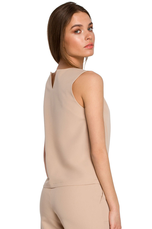 beige - Blouse model 154105 Stylove U704-154105