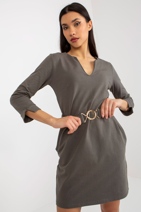 green - Daydress model 175678 Och Bella U704-175678