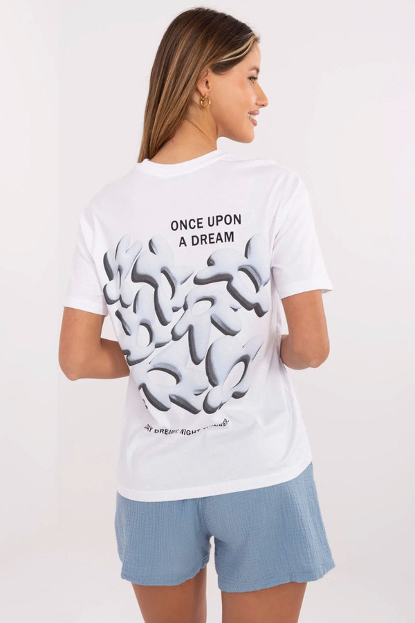 white - T-shirt model 213768 Fresh Made U704-213768