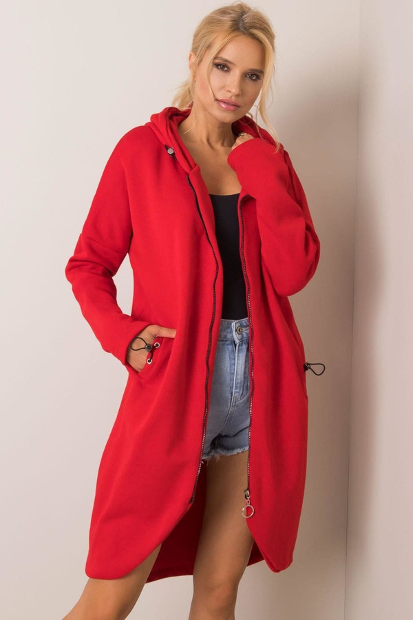 red - Sweatshirt model 168772 Rue Paris U704-168772