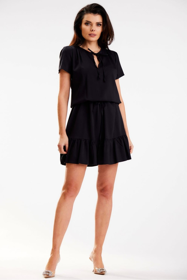 black - Daydress model 179603 awama U704-179603