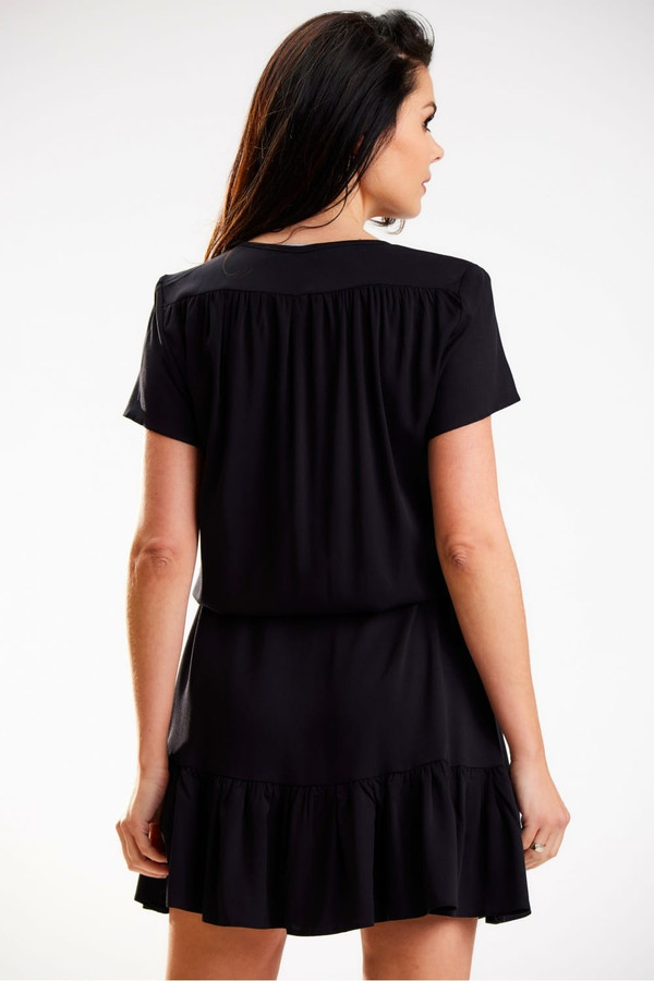 black - Daydress model 179603 awama U704-179603